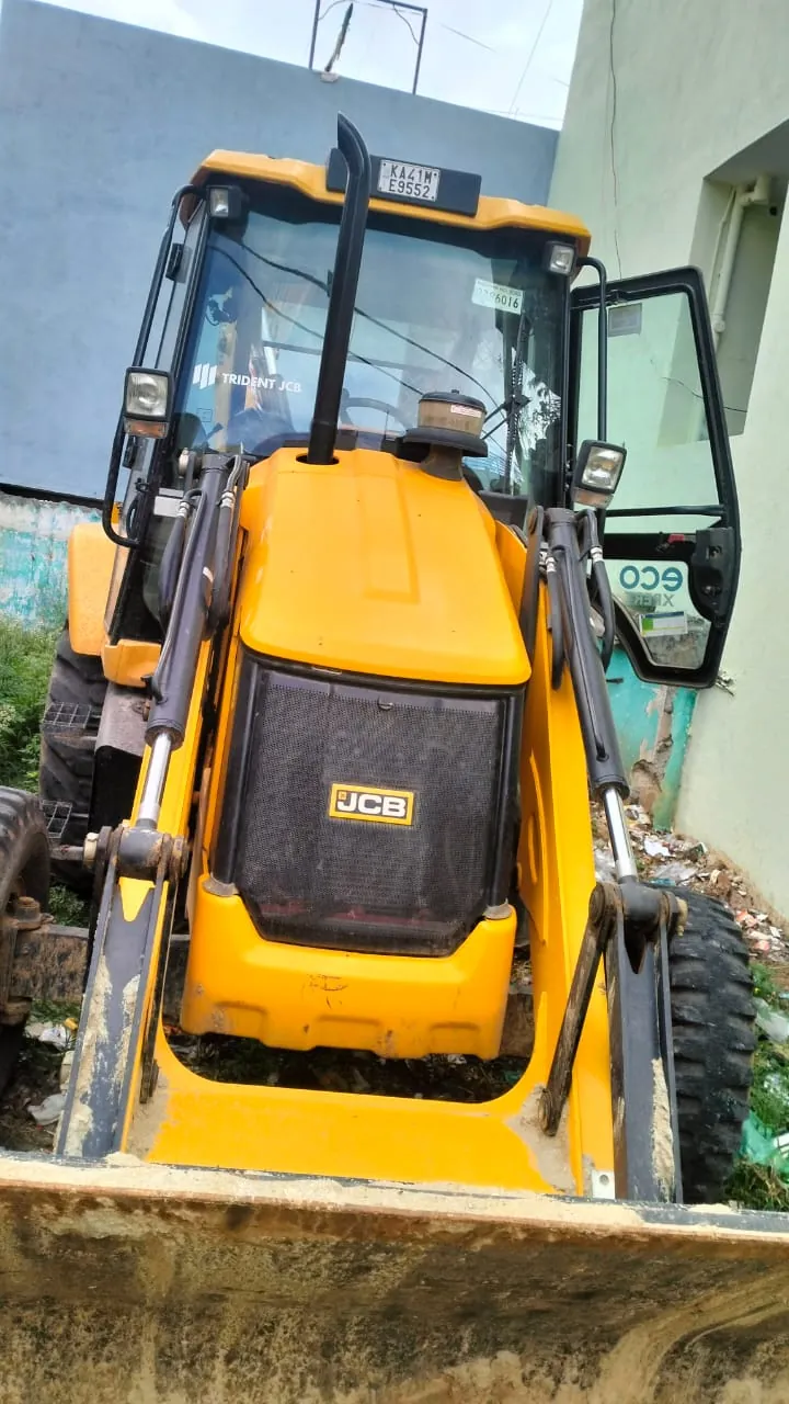 Compact JCB mini excavator